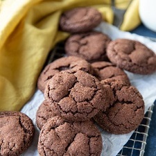 Chocolate Snickerdoodle Cookies